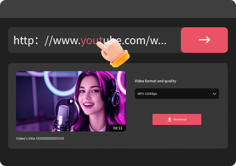 Download the video from URL