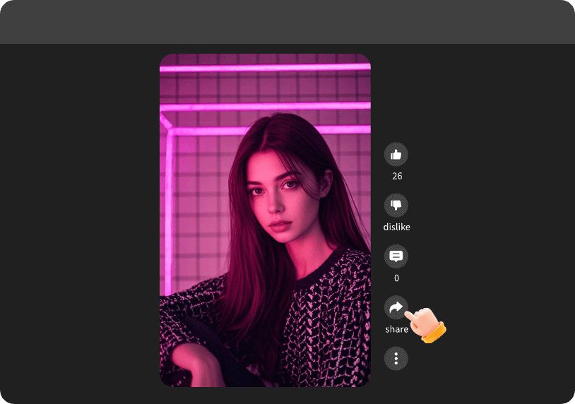 Get the URL of the video
