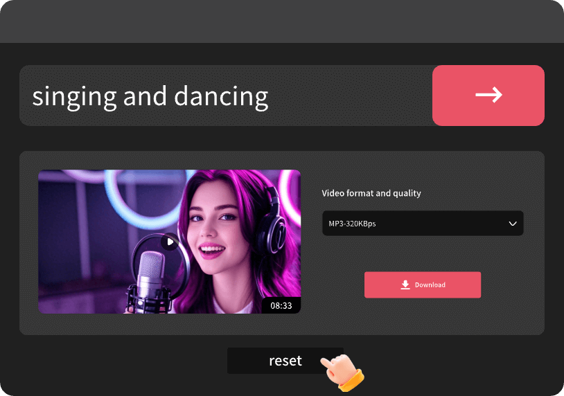 Select the suitable video